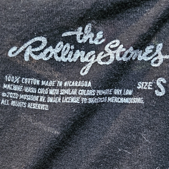 The Rolling Stones - Unisex Black Tee​​​​ - Picture 5 of 5